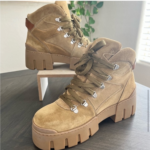 Isabel Marant Mealie Suede Hiker Boot - Picture 8 of 16